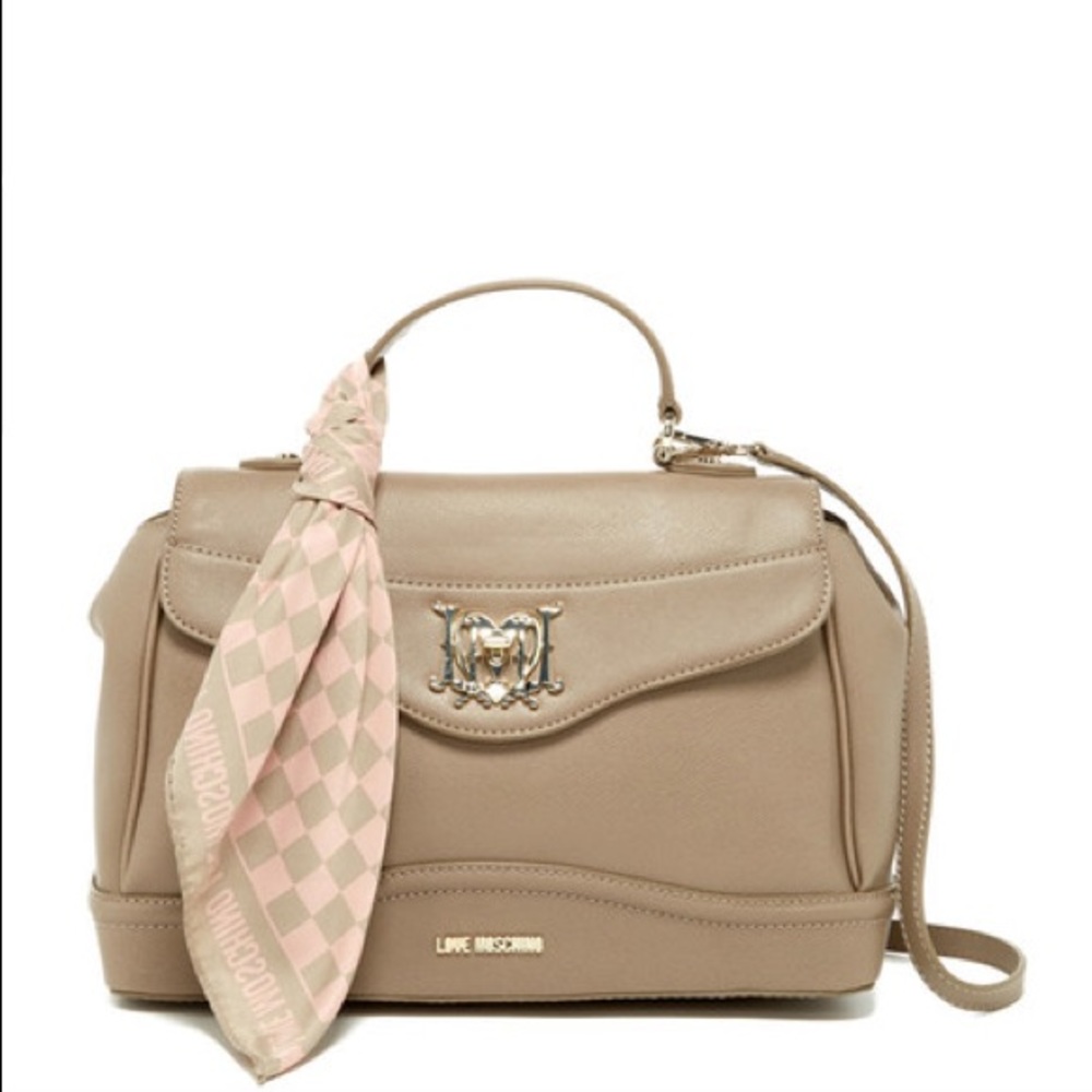 LOVE Moschino Foldover Satchel - RARE!!